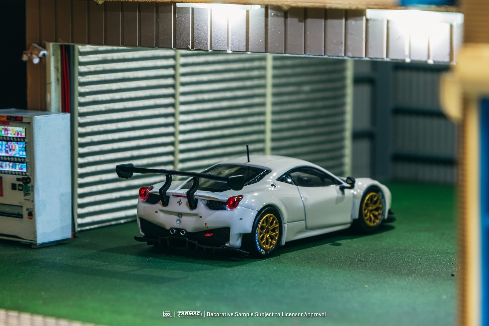 Amazon | TARMACWORKS 1/64 Ferrari 458 Italia GT3 White 完成品 T64R
